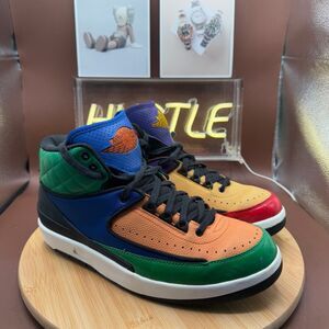 Nike Women's Air Jordan 2 Retro Multi-Color Sz 10